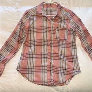 Hollister Plaid Flannel - lightweight